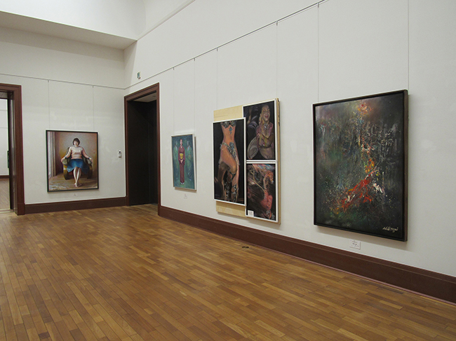 第73回光陽展　京都準本展　会場3室の展示風景