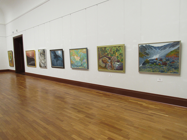 第73回光陽展　京都準本展　会場4室の展示風景