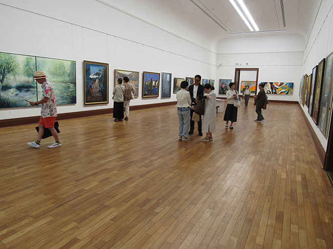 第73回光陽展　京都準本展　会場風景1