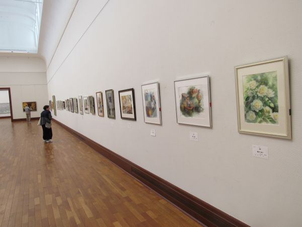 第74回光陽展　京都準本展　会場6室の展示風景